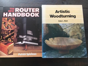 New Router Handbook by Patrick Spielman + Dale L. Nish Artistic Woodturning - Picture 1 of 2