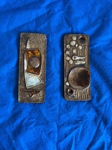 Zwei Schäffenacker Keramik Studiokeramik Platten N3 Und N7 - Bild 1 von 7