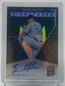 2020 Panini Chronicles Spectra Signatures Auto BRAD KELLER KC Royals 68/199 - Picture 1 of 2
