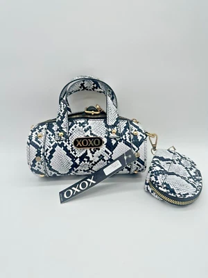 XOXO Womens Black And White Small Purse + Handbag Shoulder Bag New - Image 1 of 4