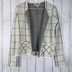 Cárdigan abierto para mujer Oliver by Escio Anthropologie talla S crema pequeña - Imagen 1 de 9