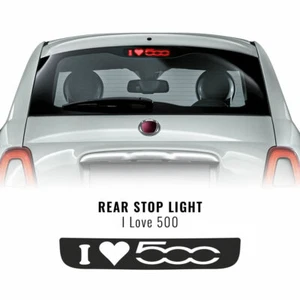Adesivo Cover Luce Terzo Stop I Love 500 - Foto 1 di 2