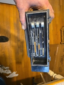 1966 1967 NOVA CHEVY 2 HEATER AC CONTROLS SWITCH ASSEMBLY W/CABLES Complete Oem - Picture 1 of 6