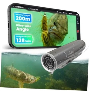 CamX Unterwasser Angelkamera, HD 1080P &136°Ultraweitwinkel, 656FT ROV - Bild 1 von 6