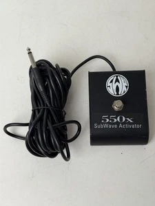 SWR 550x SubWave Activator Footswitch Pedal Black - Picture 1 of 9