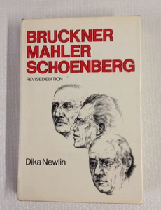 Bruckner, Mahler, Schönberg von Dika Newlin - REVISED EDITION HC/DJ 1978 - Bild 1 von 3