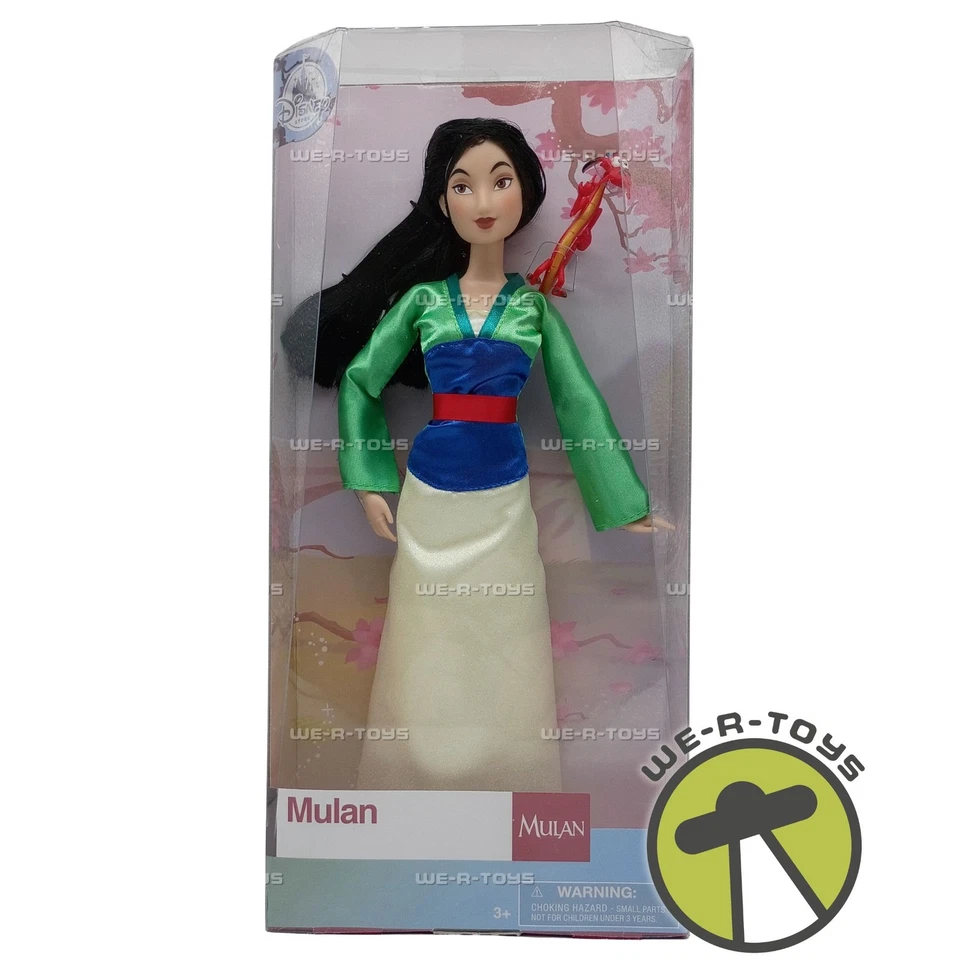 2017 Mulan Classic Doll With Mushu Disney 12"