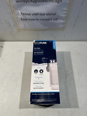 EPWHEF Whole Home Replacement Filter, Transparent/White - Image 1 of 4