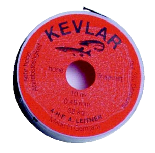 AHF Leitner Vorfachschnur-Spulen Kevlar Waller-Vorfach 1,00mm, 10m  schwarz - Bild 1 von 1