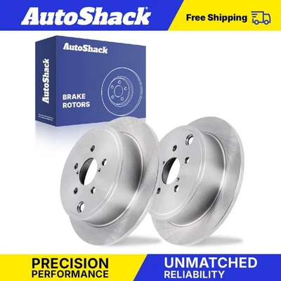Rear Brake Rotors Pair for Subaru Outback Forester Impreza Legacy BRZ WRX - Image 1 of 4