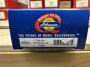 Athern RTR Pan-Am 50’ FMC Boxcar #32026 NOS listing#2 Duplicate - Picture 1 of 2
