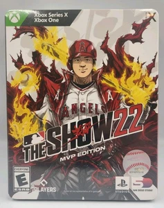 MLB The Show 22 MVP Steelbook Xbox Series X One Nuevo Sellado Shohei Ohtani Estuche - Imagen 1 de 6