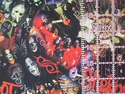 Tela tejida 100 % algodón personalizada banda Slipknot cantante artista por 1/4 yarda 9x56 Foto 1 de 2