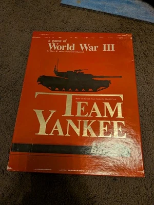 Team Yankee GDW 1983 First Battle World War III Board Game UNPUNCHED - Image 1 of 4
