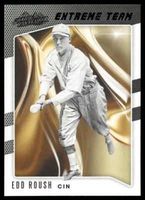 Panini Absolute 2021 - Extreme Team Edd Roush #ET-1 venta al por menor Foto 1 de 2