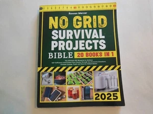 No Grid Survival Projects Bible 20 Books In 1 2025 Rowan Mercer - Imagen 1 de 6