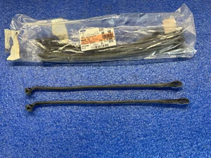 New Genuine Ford Fiesta Rs Turbo / XR2i Parcel Shelf Rubber Hangers Straps Nos - Picture 1 of 4