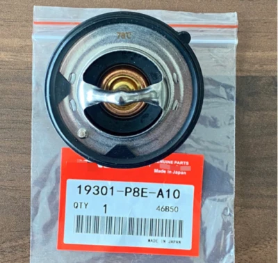 NEW OEM For Honda Acura 19301-P8E-A10 Engine Coolant Thermostat Assembly Genuine - Image 1 of 4