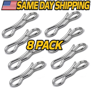 (8 Pack) 714-04040 Bow Tie Clip Cub Cadet MTD Troy-Bilt Craftsman Ryobi Columbia - Picture 1 of 1