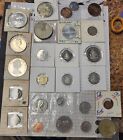 Lg Lot Of Mixed World Coins. Mostly Clad Proofs. And A 1968 Canada Mint Set.