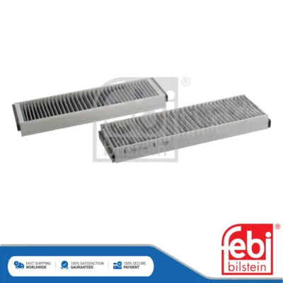Fits Audi A6 2004-2011 Cabin Filter Set Febi 4F0898438C - Image 1 of 2