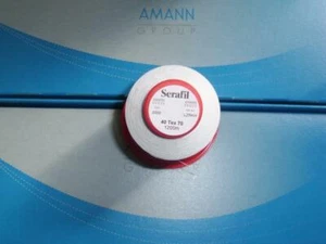 Serafil AMANN 60 Faden Weiß 2000 1800m Nähgarn Reißfest sehr starker Faden - Bild 1 von 1