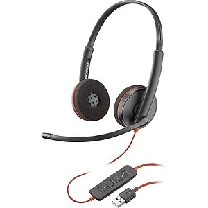 Plantronics Blackwire C3220 USB-C Binaural Headset Stereo Noise Cancelling - Image 1 of 1