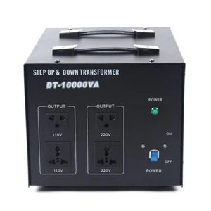 Heavy Duty 5000W/10000W Voltage Transformer Step Up/Down 110V to 220V Converter - Picture 1 of 27