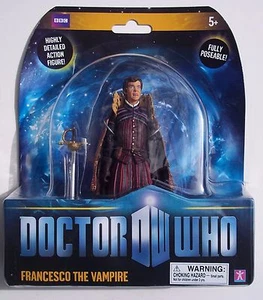 Doctor Who. Figura de acción Francesco El vampiro. 5 pulgadas. Nuevo en tarjeta. BBC - Imagen 1 de 3