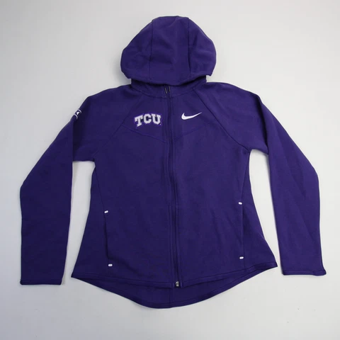 TCU Horned Frogs Nike Jacket Women's Purple Used Cover