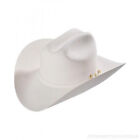 Authentic Larry Mahan 6X Reno White Felt Cowboy Hat