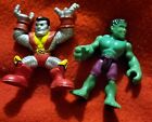 Fisher Price imaginext hulk And Colossal Lot 2 Figures