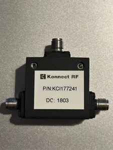 Konnect RF Circulator, SMA Female 2.7 - 3.3 GHz - Part no. KCI177241 - Picture 1 of 3