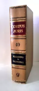 LAW: CORPUS JURIS - PLEADING - PRINCIPAL, Volume 49 Book 1930 - Picture 1 of 7