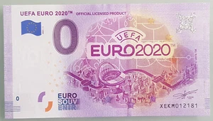 MDS 0 EURO SCHEIN NR. 012181 UEFA EURO 2020 - Picture 1 of 2