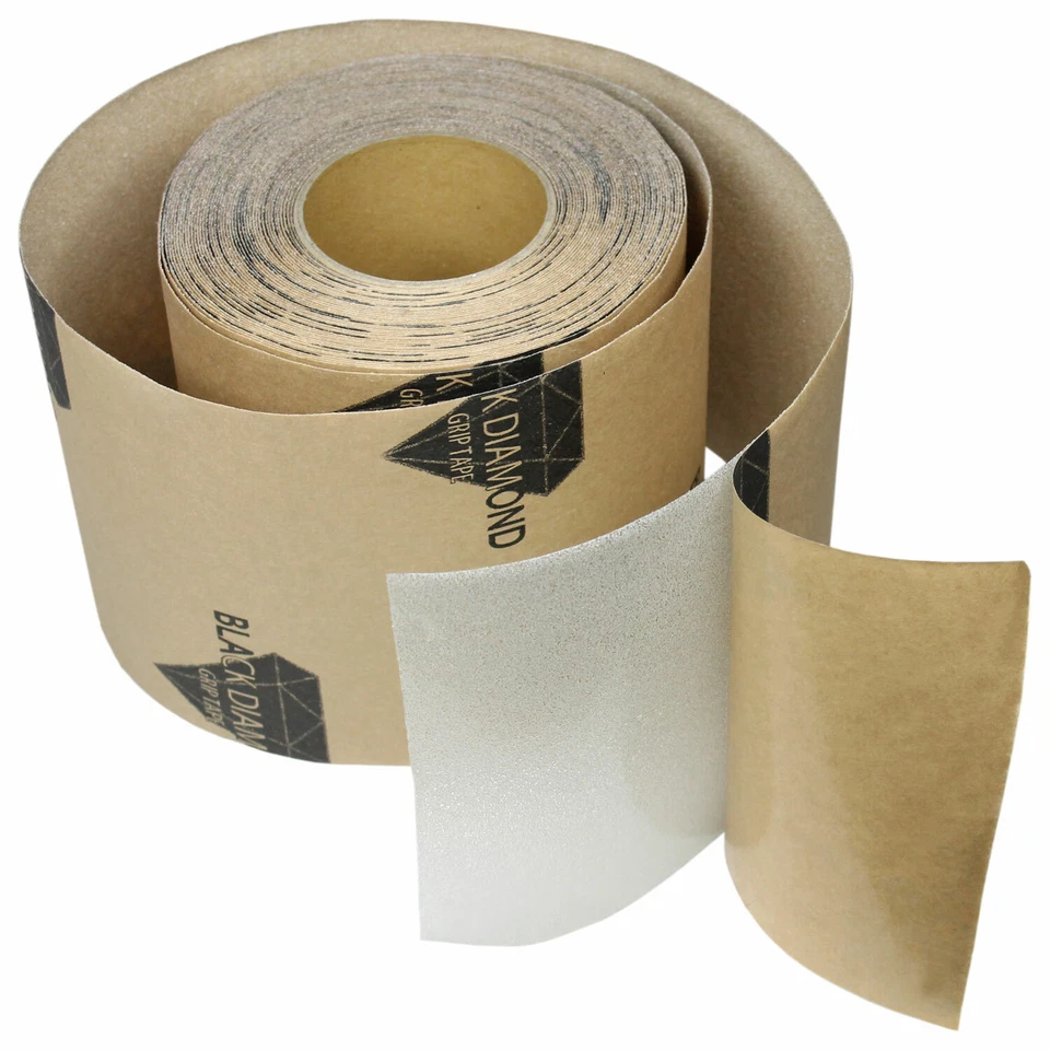 BLACK DIAMOND 6" x 60' Clear SAFETY GRIPTAPE Non Skid Grit FOR STAIRS & MORE Anti Slip Grip