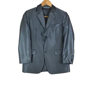 Blazer Grey Polyester Blend Regular Blazer Jacket Boys Size Chest 8R NEW - Picture 1 of 11