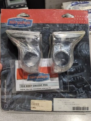 KURYAKYN Toe Rest Cruise Peg 7615 For Various Victory, Indian, or any with 1"14 - Image 1 of 4