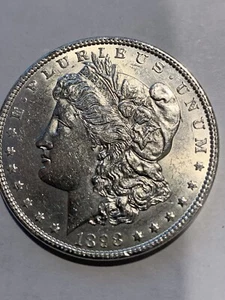 Rollo de dólar de plata Morgan 1898 P elección como nuevo sin circular 20 monedas completas lingotes “fotos” - Imagen 1 de 5