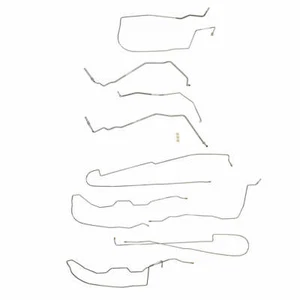 Fits 2006-2011 Buick Lucerne Complete Brake Line Kit Steel CBK0214OM - Picture 1 of 2