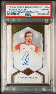Topps Transcendent Thomas Müller/19 On Card Auto PSA 8 casi nuevo-como nuevo Pop1 #fcba-tm - Imagen 1 de 2