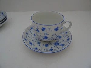 Arzberg Blaublüte Kaffeegedeck 2 teilig Tasse D 8, H 6,8 Volumen 200 ml 2 Stück - Bild 1 von 3