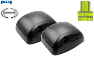 Small Bottom Rear View Wide Angle Door Mirrors 2 Pcs Black Hino 258 268 338 358 - Bild 1 von 8
