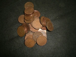 50 Stück 2 Pfennig Münzen bis 1990er Jahre - unsortiert - Bild 1 von 1