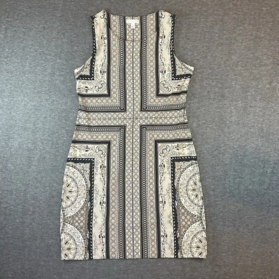 Charter Club Sheath Dress Womens Size M Tan Sleeveless Dressy Pencil Stretch - Image 1 of 4