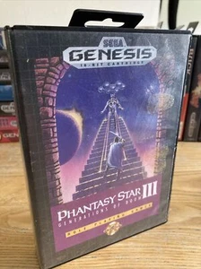 SEGA GENESIS MEGADRIVE PHANTASY STAR III 3 Generationen von Doom NTSC RPG - Bild 1 von 8