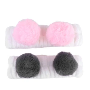 2 Pcs Headband Washing Face Facial Hair Bands Headbands Women Washing Face - Picture 1 of 11