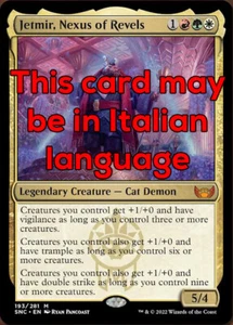 MTG JETMIR, NEXUS OF REVELS EXC - JETMIR, FULCRO DEI BAGORDI 193 - SNC - MAGIC - Imagen 1 de 1
