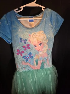 Disney Frozen Little Girls Elsa's Dress Size L(10-12) - Picture 1 of 4