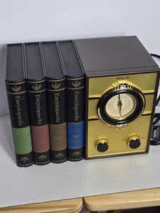 Philco Encyclopedia Radio Art. No. 841.226 Am/Fm Tested Working - Picture 1 of 5